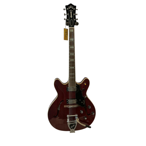 Vist Large View of Product Image Which is Used Guild SF-V W/OHC Semi-Hollow Electric Guitar Wood 6-String