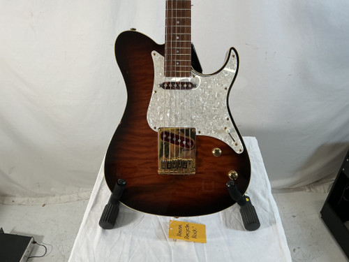 Vist Large View of Product Image Which is Used Yamaha PACIFICA 402S T Type Electric Guitar Tobacco Sunburst 6-String