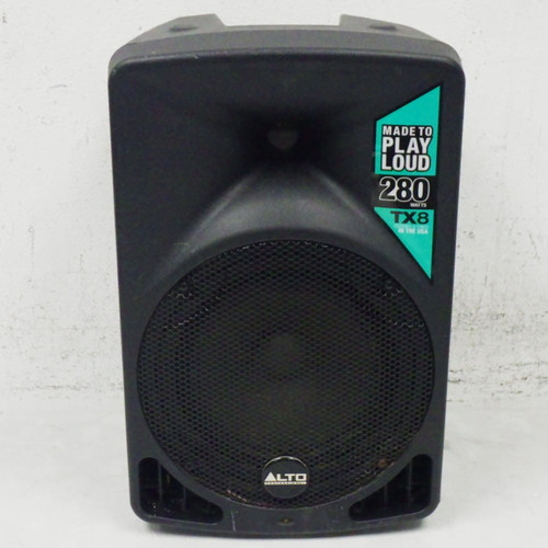 Vist Large View of Product Image Which is Used Alto TX8 POWERED SPEAKER Powered Full Range Speaker Cabinet
