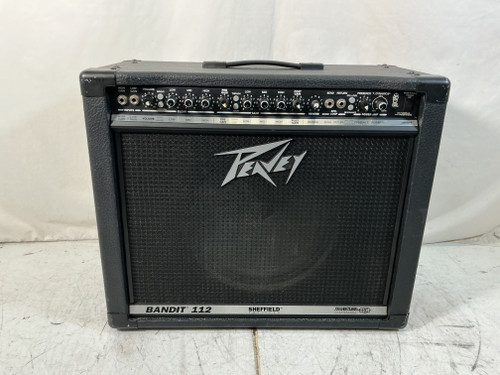Vist Large View of Product Image Which is Used Peavey BANDIT 112S 1 x 12 Solid State Amplifier 1 x 12