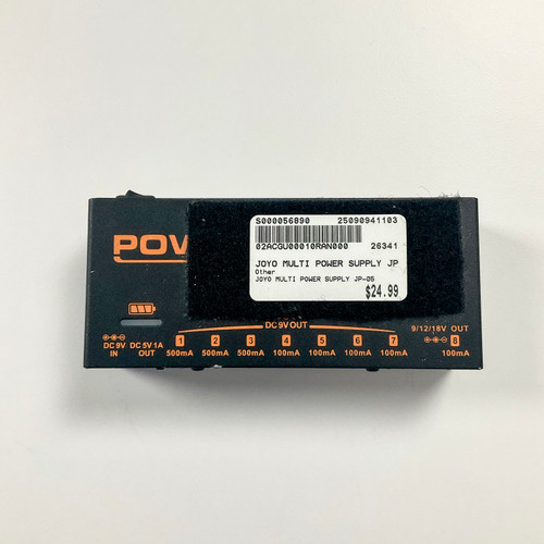 Vist Large View of Product Image Which is Used Joyo JP-05 Pedal Power Supply