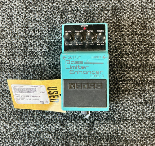 Vist Large View of Product Image Which is Used Boss BASS LIMITER ENHANCER Compressor Pedal