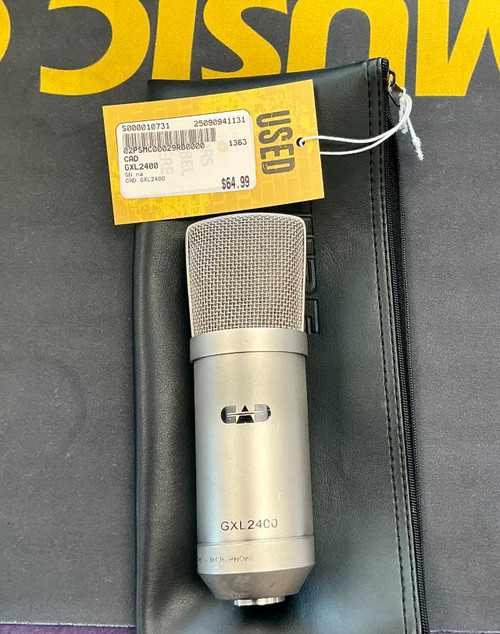 Vist Large View of Product Image Which is Used CAD GXL2400 Condenser Microphone