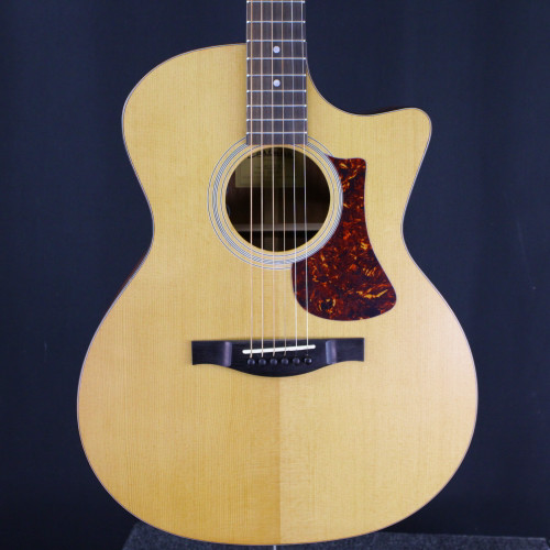 Vist Large View of Product Image Which is Used Eastman AC122-1CE GRAND AUDITORIUM AC/EL Solid Top Acoustic Guitar Natural