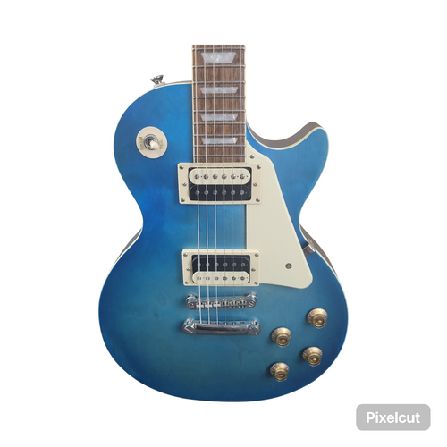 Vist Large View of Product Image Which is Used Epiphone LES PAUL TRADITIONAL PRO IV Electric Guitar Blue 6-String