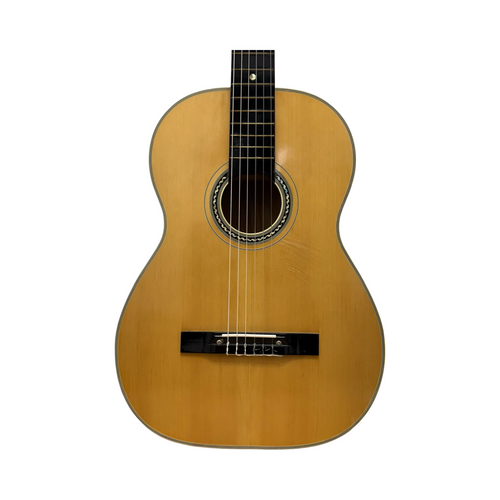 Vist Large View of Product Image Which is Used Seville VINTAGE CLASSICAL GUITAR AS-IS Vintage Solid Top Acoustic Guitar Natural