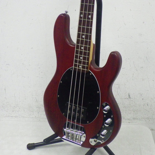 Vist Large View of Product Image Which is Used Sterling by Ernie Ball Stingray Sub Series Bass Guitar Red 4-String