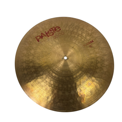 Vist Large View of Product Image Which is Used Paiste 18IN 3000 SERIES FLATRIDE Ride Cymbal 18"