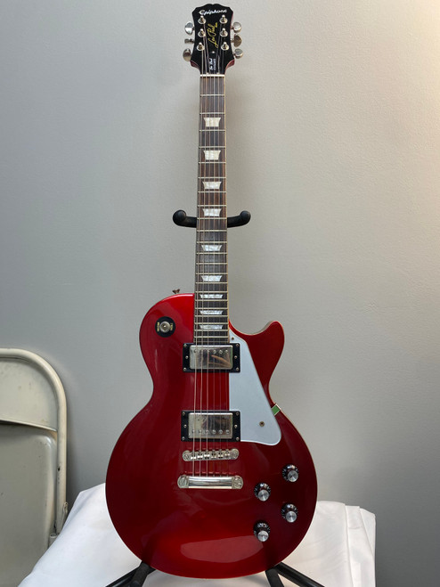 Vist Large View of Product Image Which is Used Epiphone LES PAUL STANDARD Vintage LP Type Electric Guitar Red 6-String