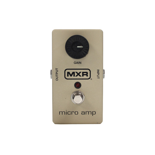 Vist Large View of Product Image Which is Used MXR MICRO AMP Boost Pedal