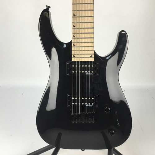 Vist Large View of Product Image Which is Used Jackson JS227 Super S Electric Guitar Black 7-String