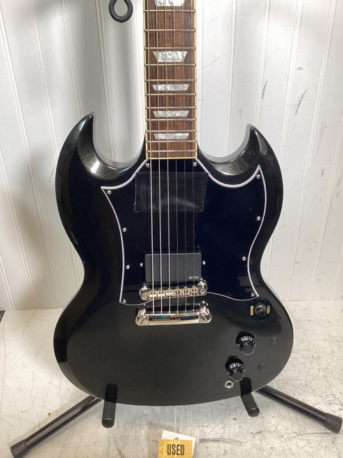 Vist Large View of Product Image Which is Used Epiphone MODDED SG STANDARD SG Type Electric Guitar Black 6-String