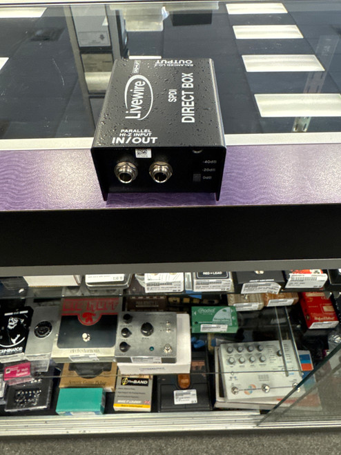Vist Large View of Product Image Which is Used Live Wire Solutions SPDI DIRECT BOX Guitar Effect