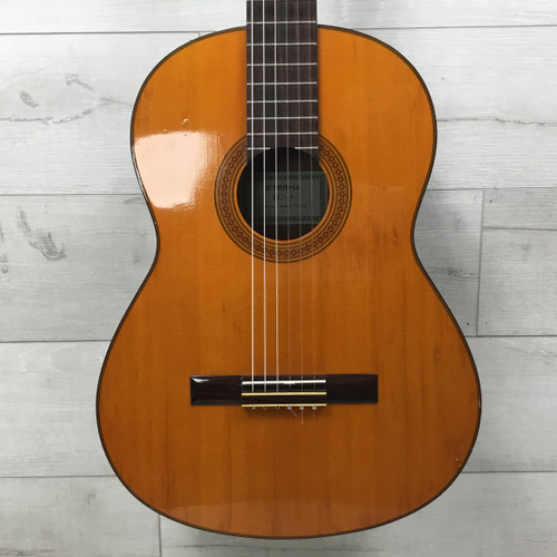 Vist Large View of Product Image Which is Used Yamaha Eterna EC-18 Laminate Top Classical Acoustic Guitar Natural