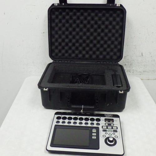 Vist Large View of Product Image Which is Used QSC TOUCHMIX 8 W/SKB CASE Mixing Console