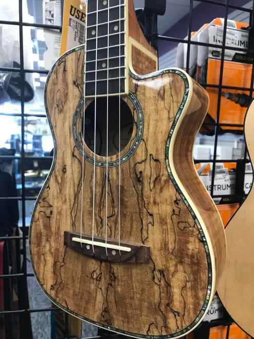 Vist Large View of Product Image Which is Used Mitchell MU80 XCESM Ukulele Wood