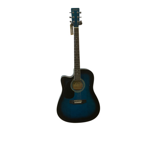 Used R W JAMESON LEFTY Laminate Top Acoustic Guitar Blue 40009-S000309079 Vist Large View of Product Image Which is Used R W JAMESON LEFTY Laminate Top Acoustic Guitar Blue