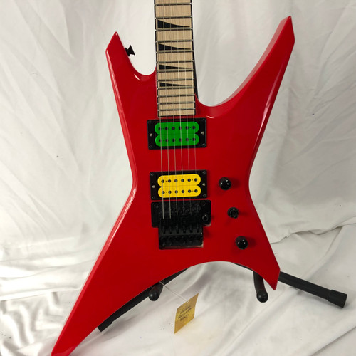 Vist Large View of Product Image Which is Used Jackson WRX24M Pointy Electric Guitar Red 6-String