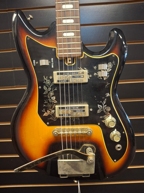 Vist Large View of Product Image Which is Used Teisco DEL RAY ET-220 Electric Guitar Sunburst 6-String