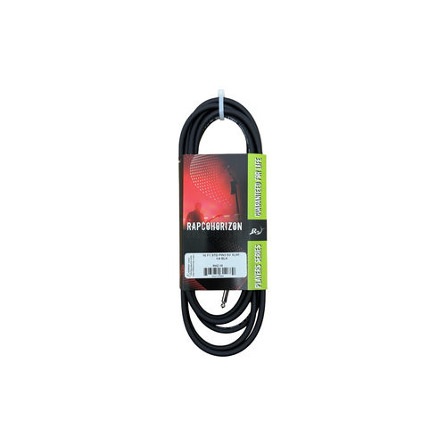 Vist Large View of Product Image Which is New HORIZON 10 FOOT STANDARD 3-PIN SV XLRF-1/4 - BLACK