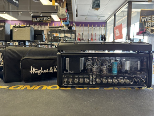 Vist Large View of Product Image Which is Used Hughes & Kettner DELUXE 40 WITH BAG AND FTSW Tube Guitar Amplifier Head