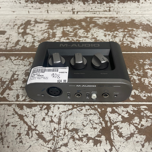 Vist Large View of Product Image Which is Used - M-Audio FAST TRACK Computer Interface