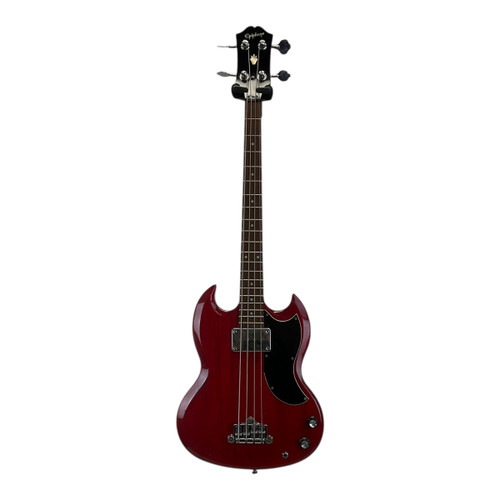 Vist Large View of Product Image Which is Used Epiphone SG Bass Guitar Red 4-String