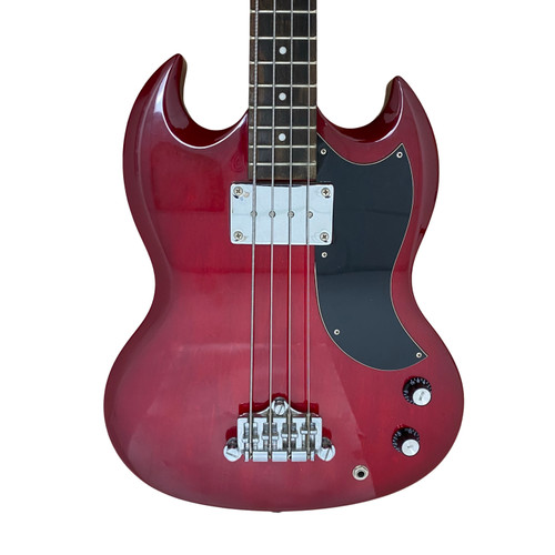 Vist Large View of Product Image Which is Used Epiphone EB-0 SG Bass Guitar Red 4-String