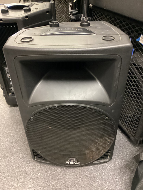 Vist Large View of Product Image Which is Used Phonic PA550 Powered Full Range Speaker Cabinet