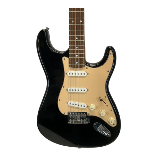 Vist Large View of Product Image Which is Used Squier Strat S Type Electric Guitar Black 6-String