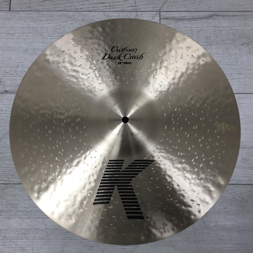 Vist Large View of Product Image Which is Used Zildjian 18" K Custom Dark Crash Cymbal