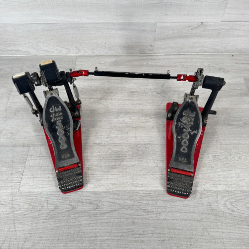 Vist Large View of Product Image Which is Used DW 5000 Double Bass Drum Pedal