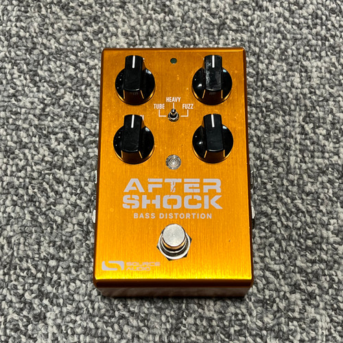 Vist Large View of Product Image Which is Used SOURCE AUDIO AFTER SHOCK BASS DISTORTION Bass Pedal