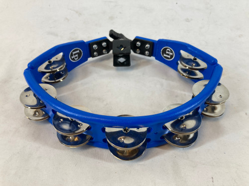 Vist Large View of Product Image Which is Used Latin Percussion - LP CYCLOPS TAMBOURINE BLUE