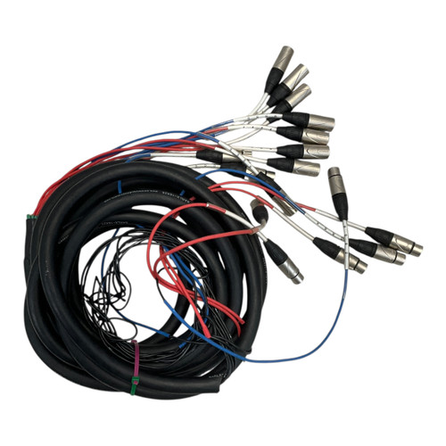Vist Large View of Product Image Which is Used Seismic Audio 8 Channel XLR Snake