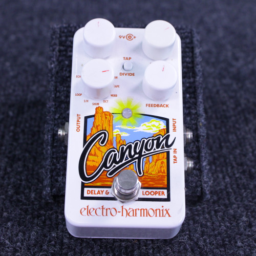 Vist Large View of Product Image Which is Used Electro Harmonix (E/H) CANYON DELAY+LOOPER PEDAL Delay Pedal