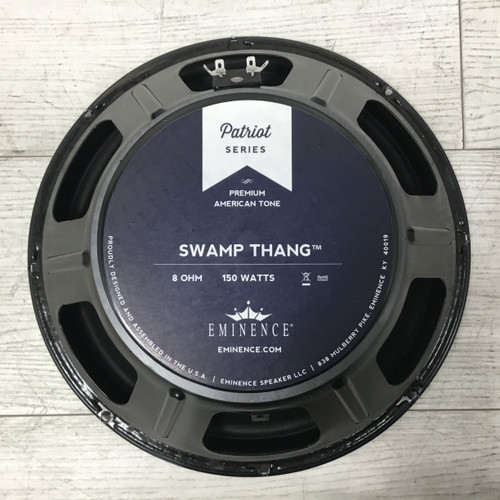 Vist Large View of Product Image Which is Used Eminence 12" Swamp Thang 8 Ohm 150 Watt Raw Speaker