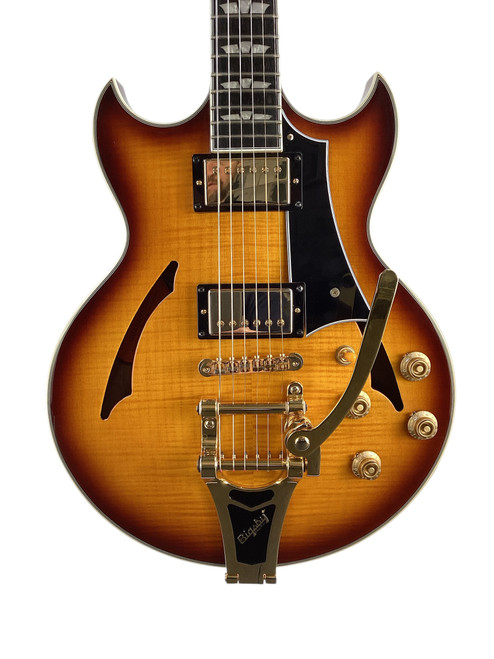 Vist Large View of Product Image Which is Used Epiphone JOHNNY A CUSTOM HOLLOWBODY Semi-Hollow Electric Guitar