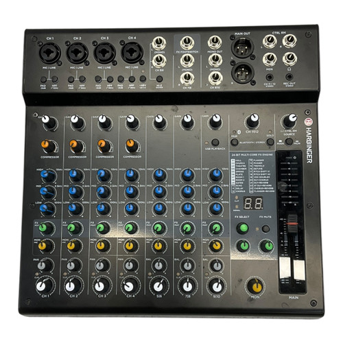 Vist Large View of Product Image Which is Used Harbinger LX12 Powered Mixer