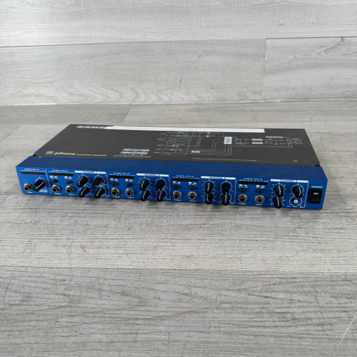 Vist Large View of Product Image Which is Used Samson S-phone - 4-channel Headphone Mixer / Amplifier - Rack Ears not Included