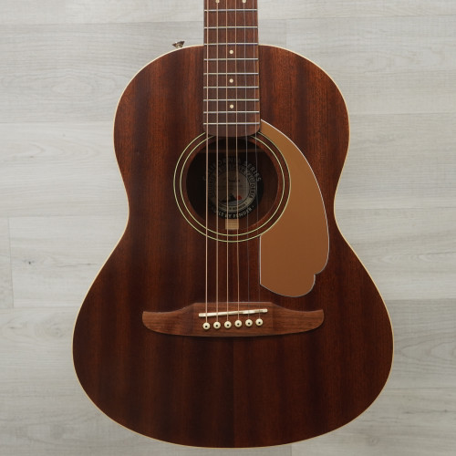 Vist Large View of Product Image Which is Used Fender Sonoran Mini Laminate Top Acoustic Guitar Wood