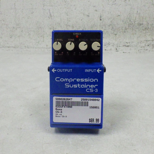 Vist Large View of Product Image Which is Used Boss CS-3 Compressor Pedal