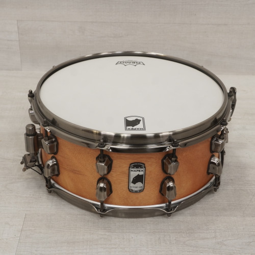 Vist Large View of Product Image Which is Used Mapex 14x6 Black Panther Heartbreaker Wood Snare Drum