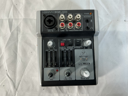 Vist Large View of Product Image Which is Used Behringer XENYX302USB Compact Mixer