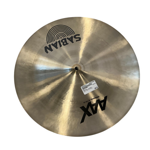 Used Sabian 18IN AAX CHINESE China Cymbal 18" 40009-S000309214 Vist Large View of Product Image Which is Used Sabian 18IN AAX CHINESE China Cymbal 18"