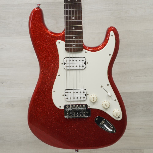Vist Large View of Product Image Which is Used Squier Bullet Strat HH Electric Guitar Red