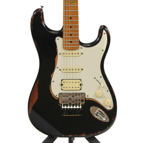 Vist Large View of Product Image Which is Used LTD ST-203FR S Type Electric Guitar Black 6-String