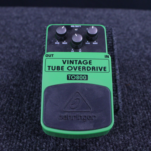 Vist Large View of Product Image Which is Used Behringer TO800 VINTAGE TUBE OVERDRIVE Overdrive Pedal