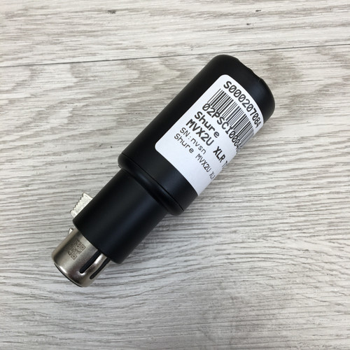 Vist Large View of Product Image Which is Used Shure MVX2U XLR TO USB INTERFACE Computer Interface 1 A/D Recording Inputs