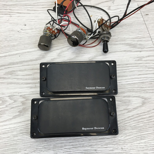 Vist Large View of Product Image Which is Used Seymour Duncan AHB-1S BLACKOUT 7ST SET W/ALL Guitar Pickup